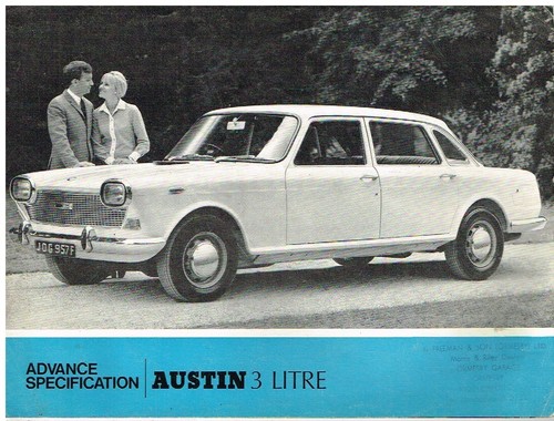 Austin litre saloon original - austin, 3-litre