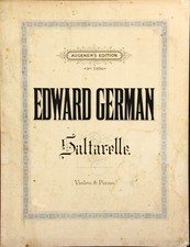 Edward German Saltarelle for violin and piano Augener No. 7370