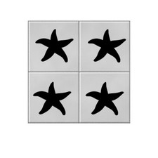 Starfish Vinyl Tile Stickers
