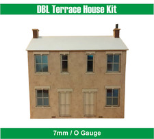 DBL Terrace House Kit Laser Cut Scratch Aid Layout Kit O Gauge 7mm Model Railway
