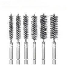 6 x Stainless Steel Wire Brush