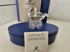 SWAROVSKI CRYSTAL 'BABY CARRIAGE/PRAM'