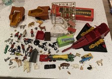 Vintage retro toys lot, Britains, hornby, airfix lead starwars  etc 