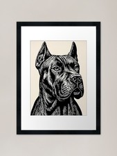 Majestic Cane Corso Portrait