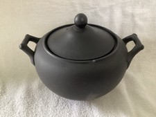 Wedgwood Black Basalt Sugar
