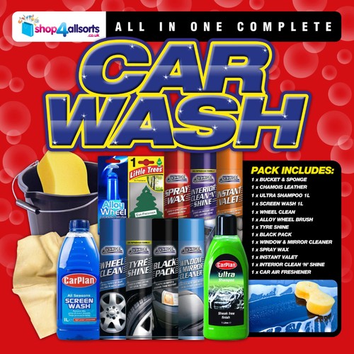 Car washing kit valeting - car,
