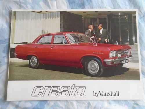 Vauxhall cresta brochure - vauxhall, sep