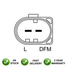 Alternator SJR Fits A3 Golf