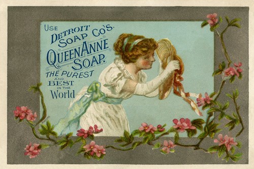 Queen anne soap advert - soap,