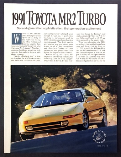 1991 toyota mr2 - mr2, coupe