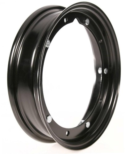 Matt black vespa wheel - matt,