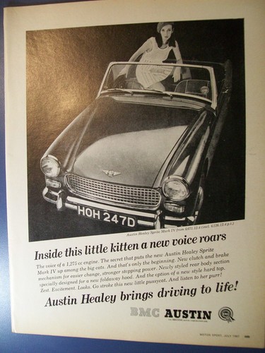 1967 austin healey sprite - healey, mark