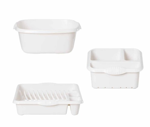 Set plastic large - set, dish