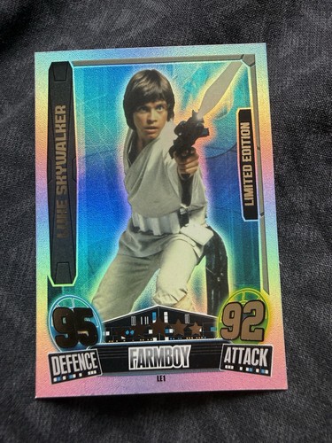 Star wars force attax luke - force,