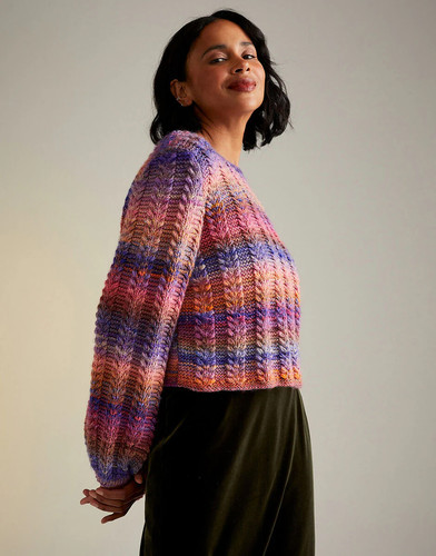 10719 ladies aran cable - 10719,