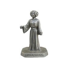 Rawcliffe Star Wars Princess Leia Figure Fine Pewter Figure RF958 1994 2.5"