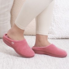 Totes Womens Slippers Pink