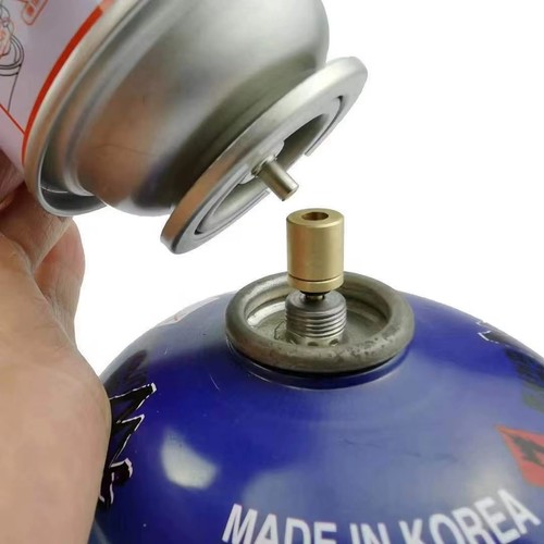 Gas refill adapter - refill, stove