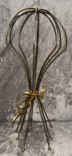 Vintage metal hat stand - vintage,