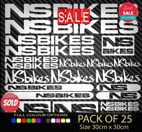 Bikes vinyl decal - ns,