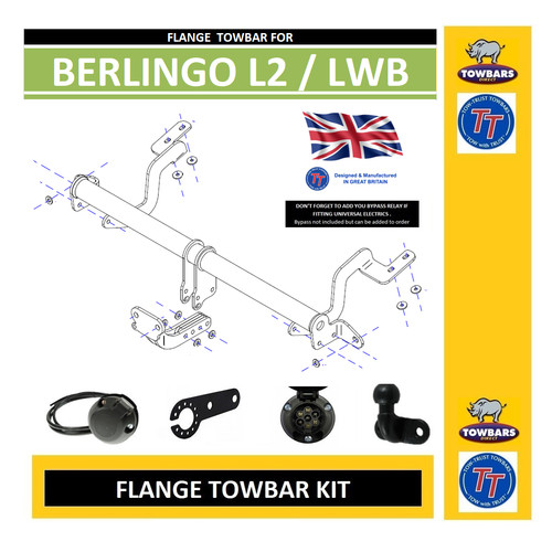 Flange towbar for citroen - for,