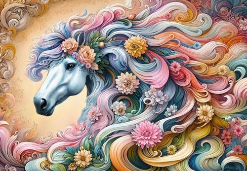 Cherry pazzi dream horse - cherry, 1000