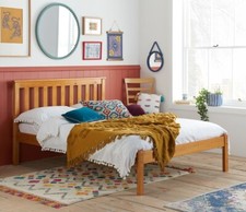 Wood Low Foot End Bed Denver