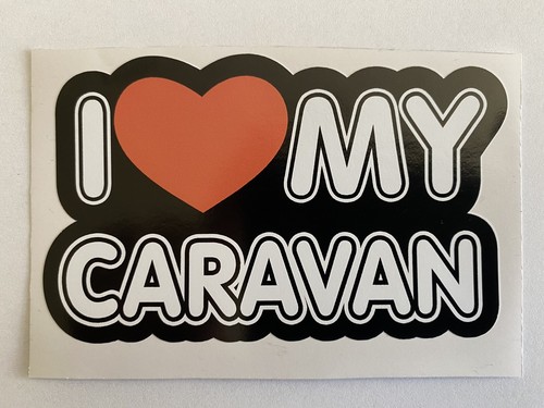 Love caravan sticker - love,