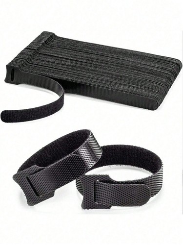 100x reusable ties velcros - ties,