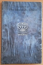 ORIGINAL 1926 HANDBOOK OF THE