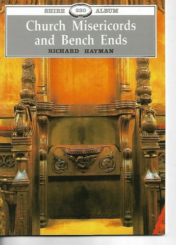 Church misericords and bench - church,
