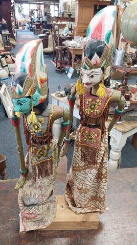 Antique indonesian wayang - antique,