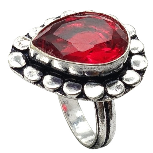 Red garnet natural gemstone - garnet,