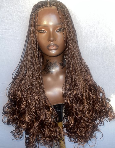 French curly braided wig 22 - french, wig,