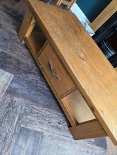 Next Coffee Table Solid Oak