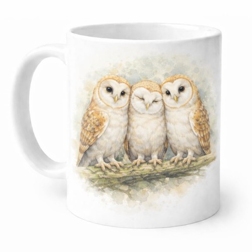 Barn owl mug brew - brew, crew