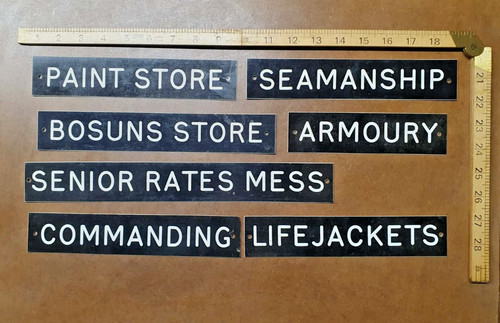Vintage royal navy - ships, door