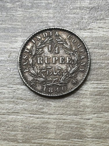 India quarter rupee 1840 - india,,
