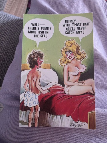 Bamforth saucy seaside - saucy,