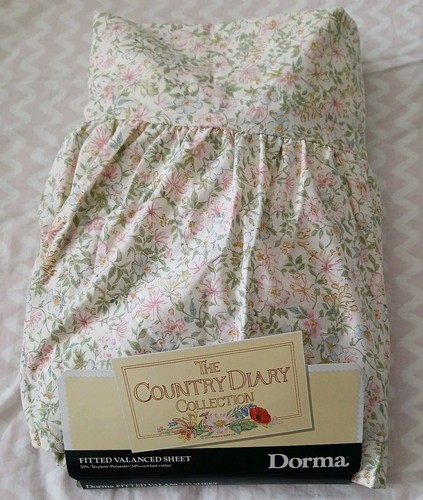 Vtg dorma country diary floral - country,