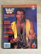 WWF Magazine MARCH 1993 Razor