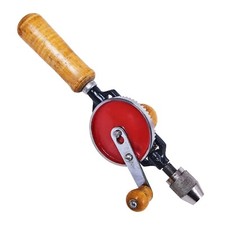 Manual Hand Held Drill Double Pinion ¼" Crank Drilling Rapid Drilling Small Hole