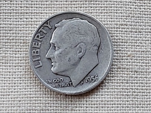 1956d silver dime - 1956d,