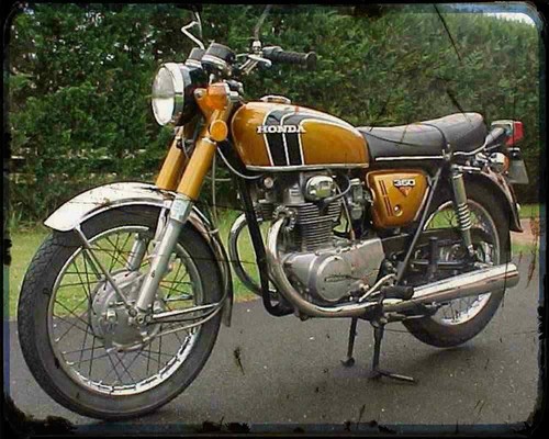 Honda cb350k4 a4 - honda, 74