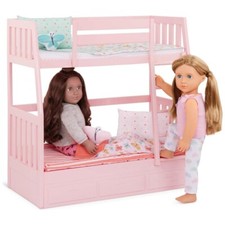 Our Generation Playset Bunk Bed Dreams for Two Dolls SET Gift Ideas for Kids NEW