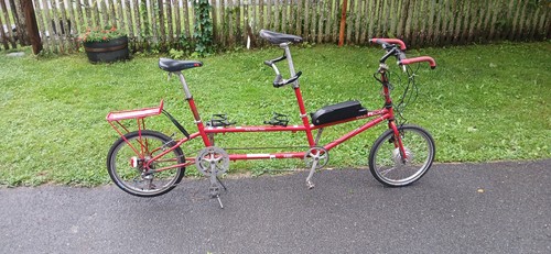 Bike friday family tandem with - tandem,