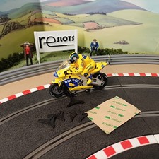 Scalextric C6001. Max Biaggi Honda RCV Moto GP Bike. Motorcycle. No 3.