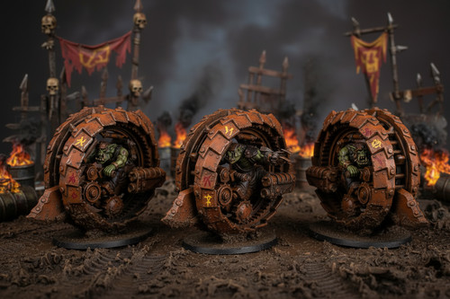 Ork scraproller warbike proxy - scraproller,