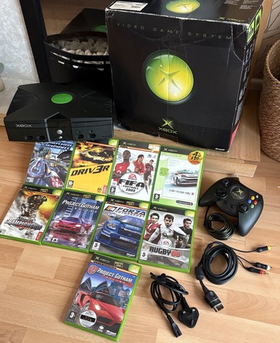 Original xbox 2002 console - original,