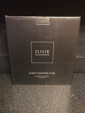 Set of 4 Crystal Champagne